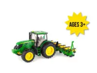 Image of LP87392, the 1/16th scale John Deere Big Farm 6R toy tractor and planter play set.