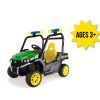 Image of the John Deere 6-volt battery operated Kids toy riding Gator with water bazookas.