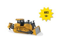 Image of the 1/50 scale John Deere Prestige Collection Collectible 1050K toy Dozer.