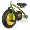 Image showing the front wheel of the John Deere Might Trike kids riding tricycle.