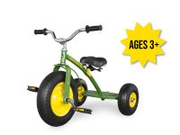 Image of the John Deere Might Trike kids riding tricycle.