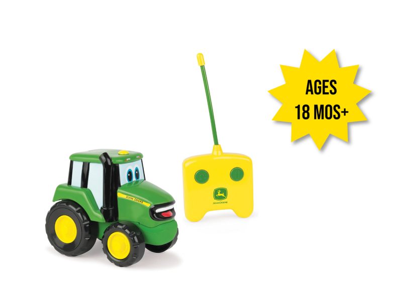 Image of the John Deere Remote Control Johnny Tractor kids toy.