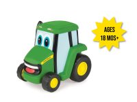 Image of the John Deere Johnny Tractor push and roll kids toy tractor.