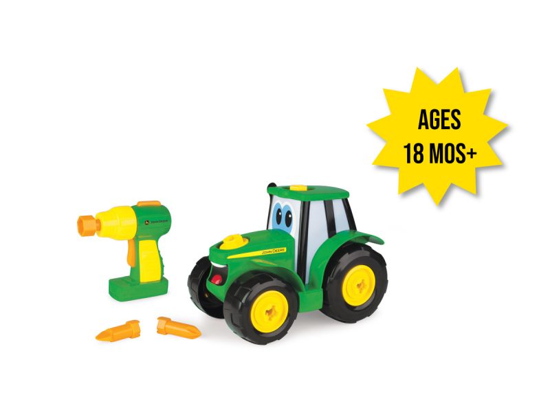 Image of the John Deere Build-a-Johnny kids learning toy.