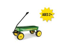 Image of the John Deere Kids 28-inch wagon toy.