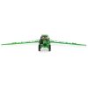 Image of the 1/16 scale John Deere Big Farm R4023 toy Sprayer with the boom arms folded out.