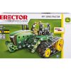 Image of the box packaging of the John Deere 9RT series Erector buildable toy tractor.