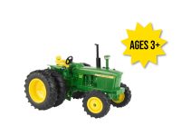 Image of the 1/32 scale John Deere Replica Play Toy 4020 tractor with duals.