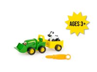 Image of the John Deere Build-a-buddy Bonnie toy tractor.