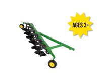 Image of the 1/16 Scale John Deere 3600 Six Bottom Plow Replica play toy.