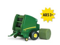 Image of the 1/32 scale John Deere 569 Premium Round Hay Baler Replica Play toy.