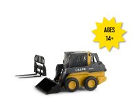 Image of the 1/16 scale John Deere 320E Skid Steer Loader Prestige Collectible toy replica.