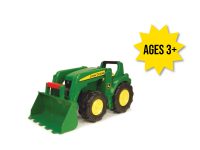 Image of the 21-inch John Deere Big Scoop tractor with loader kids sandbox toy.