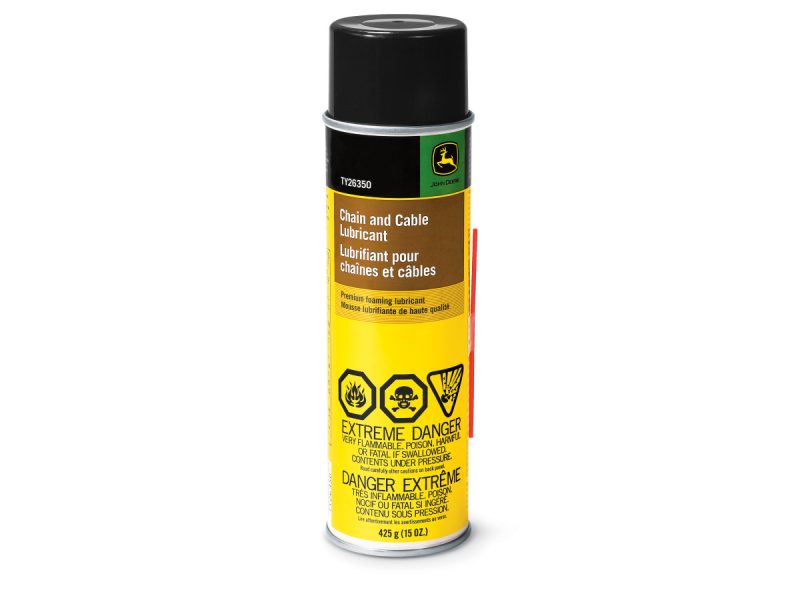 Image of TY26350 John Deere Chain and cable lubricant can.