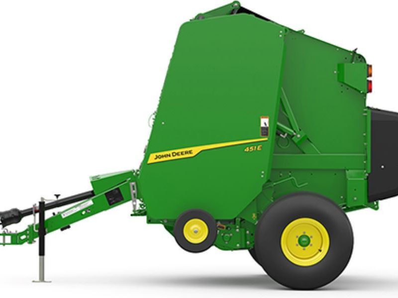 451E round hay baler
