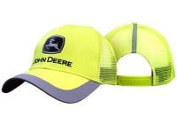 John Deere Mens High Visibility Yellow Cap