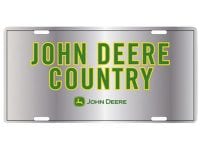 John Deere Metal License Plate
