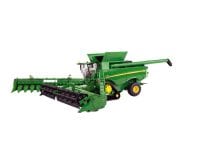 Image of the 1/32 scale John Deere Prestige Collection S780 Tracked Combine toy.
