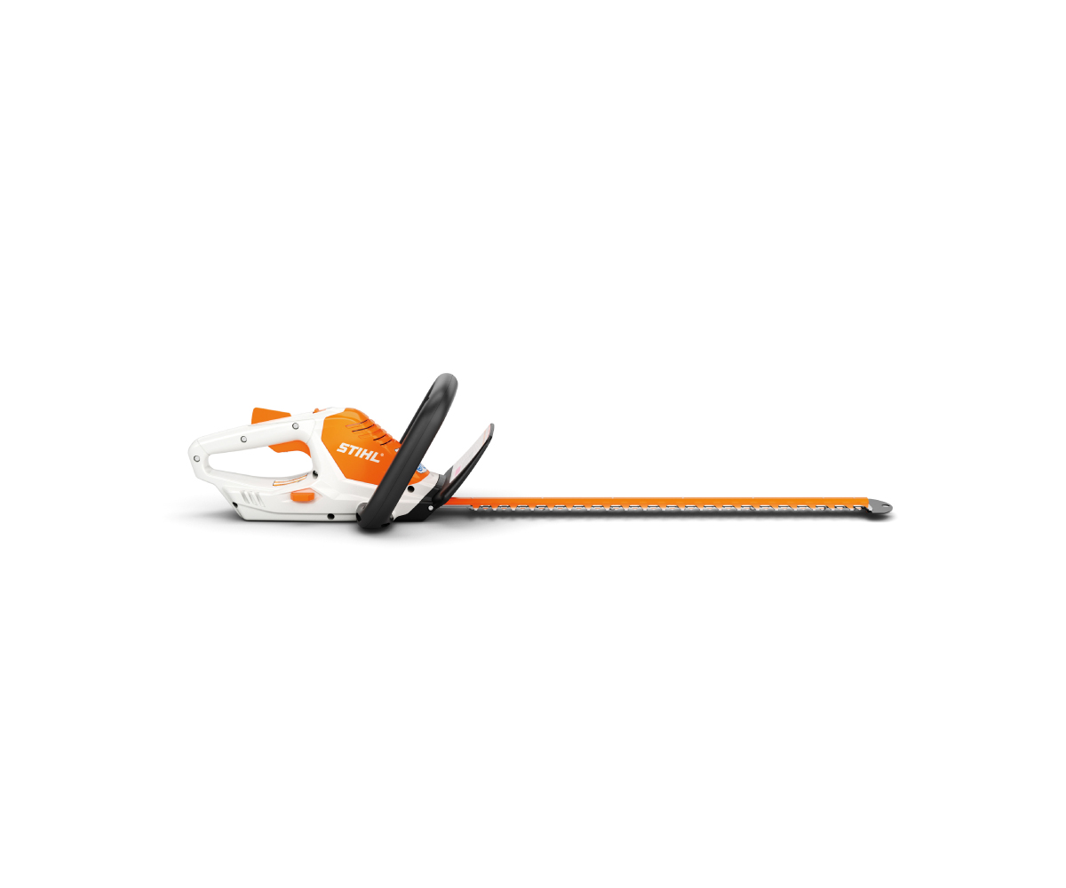 Stihl-HSA-45-Battery-Hedge-Trimmer Image of the Stihl HSA 45 Battery Powered Hedge Trimmer.