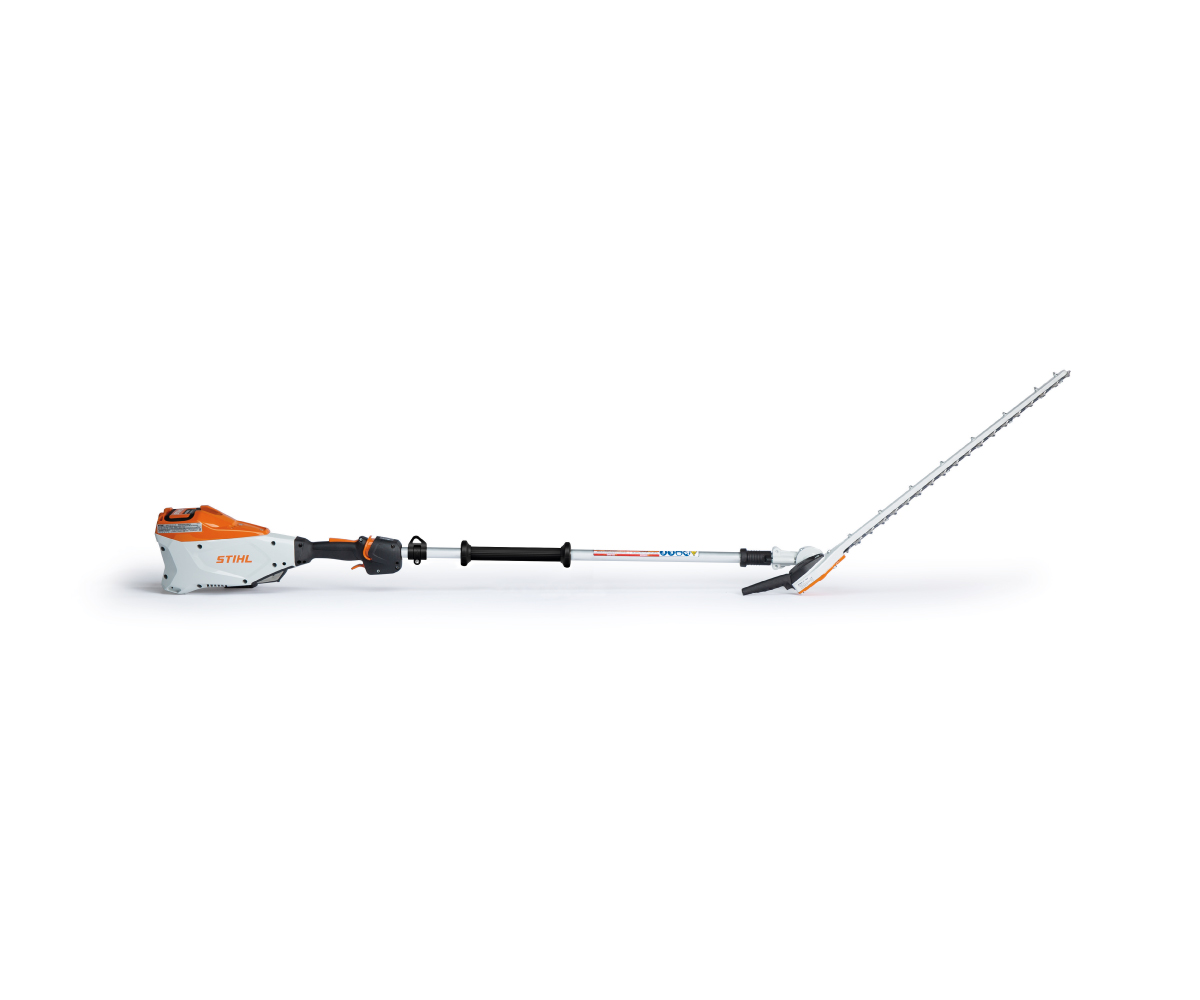 Stihl-HLA-135-K-145-Degree-Battery-Hedge-Trimmer Image of the Stihl HLA 135K 145° Battery Powered Hedge Trimmer.