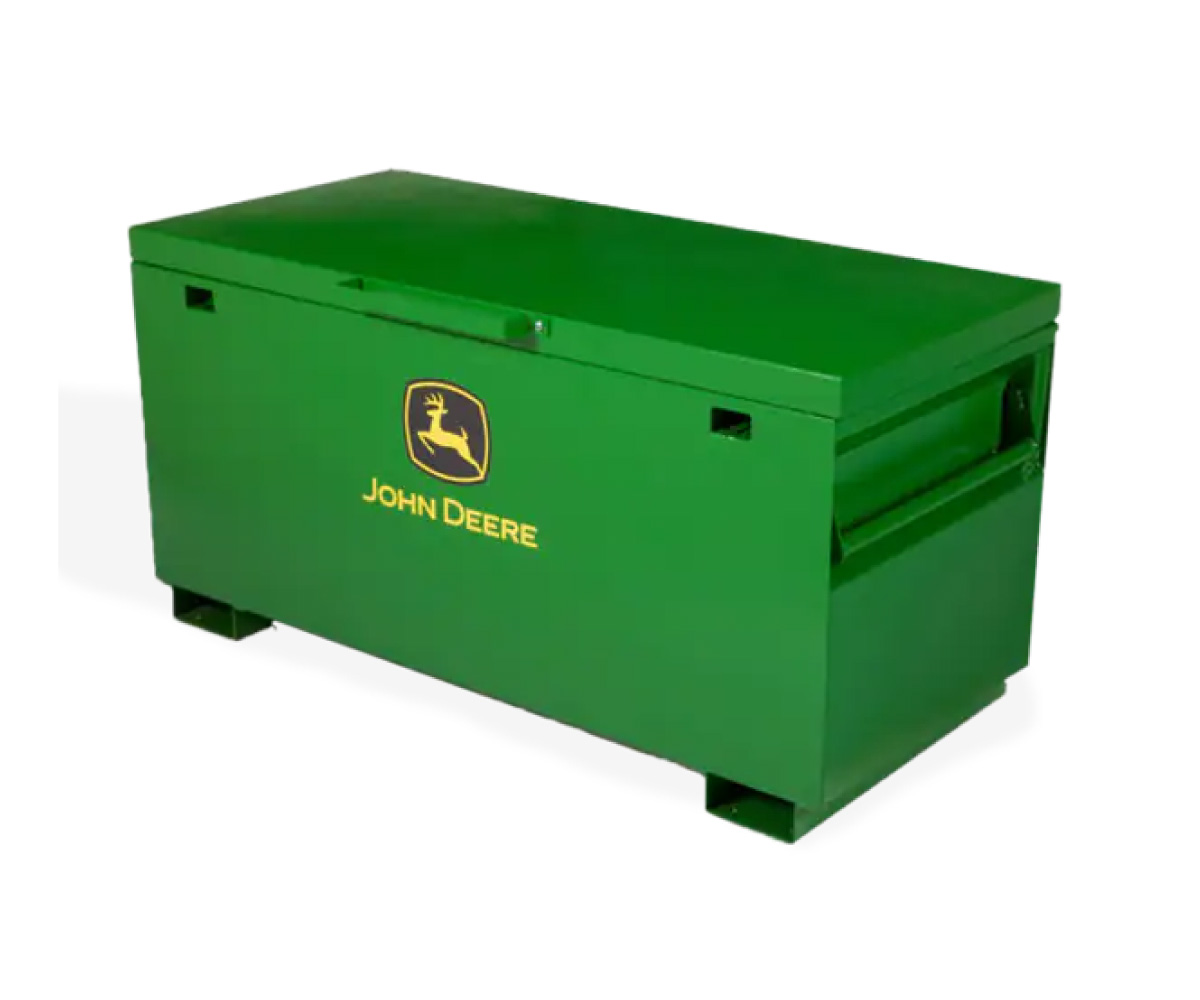 AC-4822JB-John-Deere-13.44-cubic-foot-Job-Site-tool-box Image of the 13.44 cubic foot John Deere Job Site Tool Box.