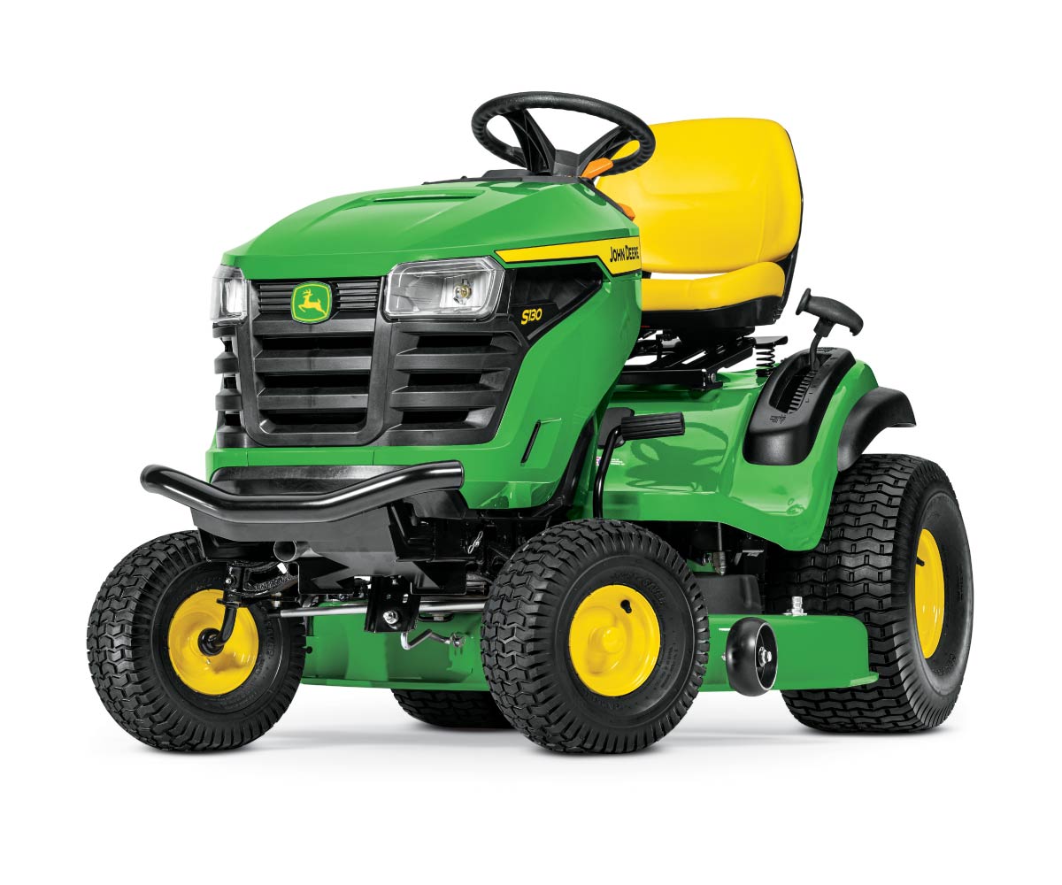 John-Deere-S130-Riding-Lawn-Tractor-1 Image of the John Deere S130 riding lawn tractor.