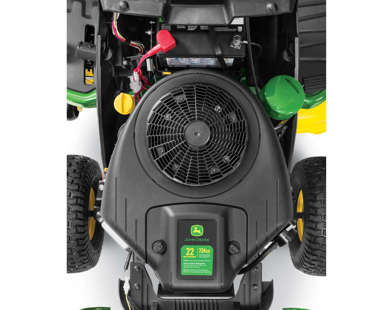 John-Deere-S130-Riding-Lawn-Tractor-5 Image of the John Deere S130 riding lawn tractor.