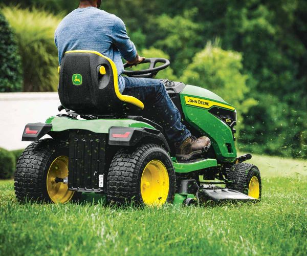 Image of the John Deere S170 riding lawn tractor.