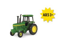 Image of the 1/64 scale John Deere Collect N Play Soundgard toy tractor.