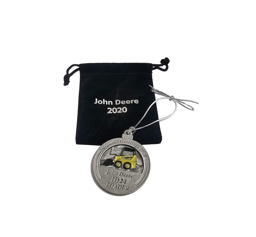 LP76689 - 2020 Limited Edition John Deere Christmas Ornament JD24 Loader
