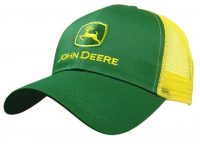 Classic John Deere Yellow and Green Cap with Mesh Back