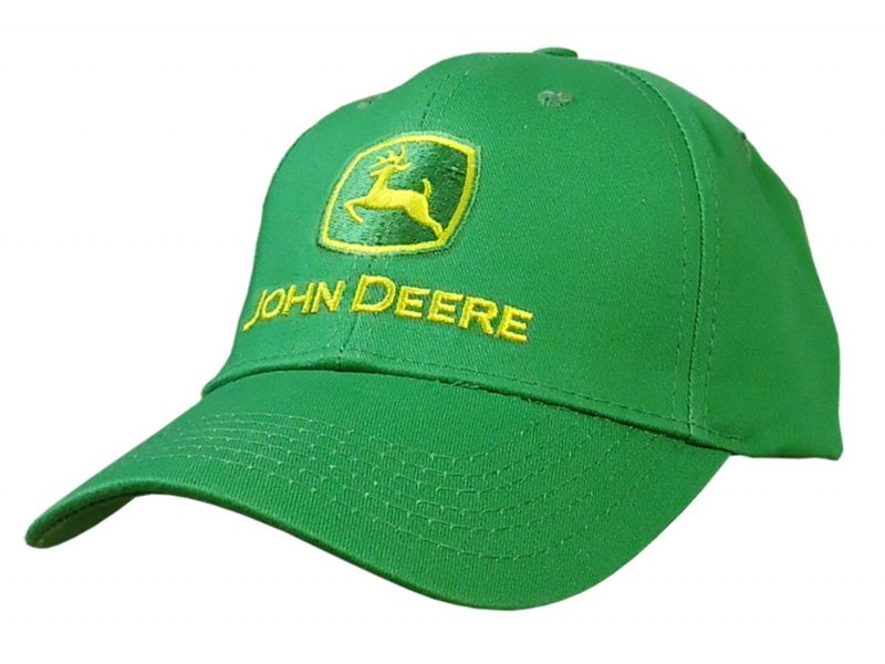 Classic green John Deere cap with logo