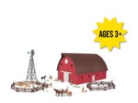 Image of the 1/64 scale Farm Country Gable Barn Set.