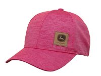 John Deere Pink Medium Cap with adjustable snap back