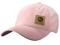 John Deere Pink Corduroy Hat with Logo
