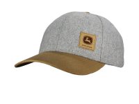 Image of the John Deere Oxford TradeMark Cap with Tan Brim.