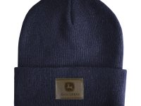 Navy John Deere Beanie with Patch