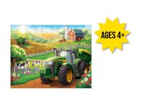 Image of the John Deere kids 70-piece puzzle put together