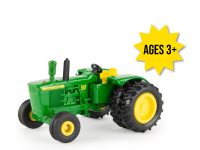 Image of the 1/64 scale John Deere 5020 replica play toy tractor with duals.