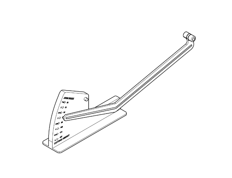 AM130907 - Mower Deck Leveling Gauge - Greenway Equipment – John Deere ...