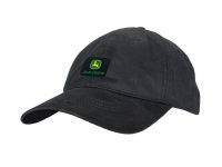 Image of the John Deere black Water Resistant hat.