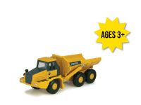 Image of the 1/64 scale John Deere Collect N Play Articulated Dump Truck Toy.