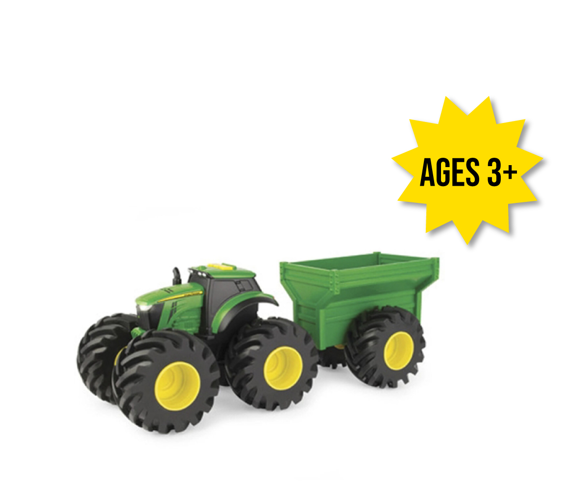 LP68155-John-Deere-Monster-Treads-Tractor-&-Wagon-Kids-Toy