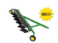 Image of the 1/16 Scale John Deere 3600 Six Bottom Plow Replica play toy.
