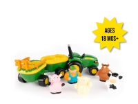 Image of the John Deere Animals Sounds Hayride interactive children's toy.