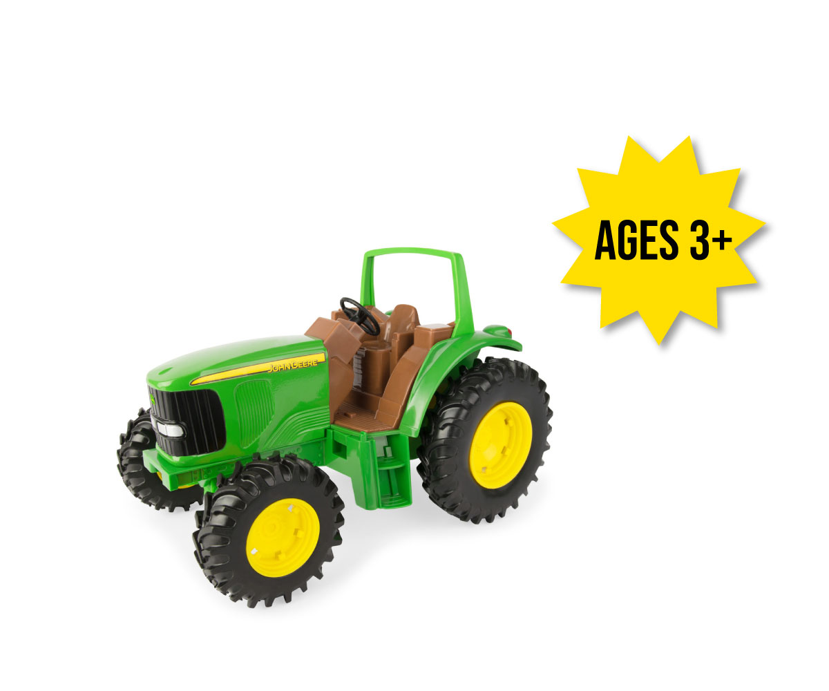 TBEK35024-11-inch-tough-tractor-John-Deere-toy-2 Image of the 11-inch John Deere tough toy tractor.