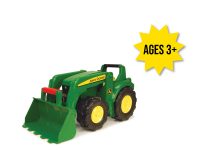 Image of the 21-inch John Deere Big Scoop tractor with loader kids sandbox toy.