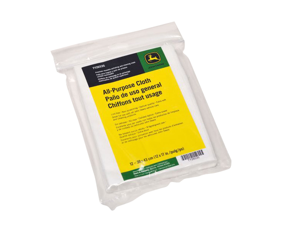 TY26535-John-Deere-All-Purpose-Cloth Image of the John Deere All-Purpose Cloth.