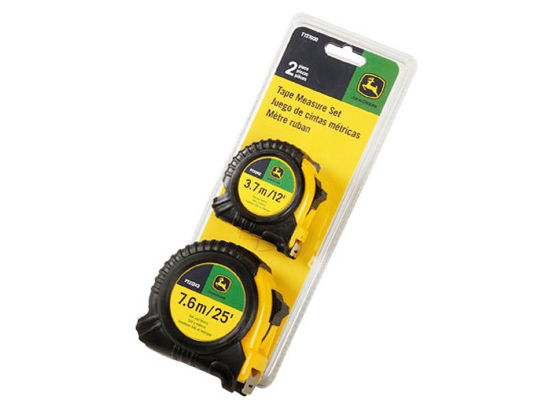 Image of the John Deere 2-piece Tape Measure Set.