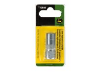 Image of the John Deere Grease Hydraulic Coupler, small diameter 6000 PSI.